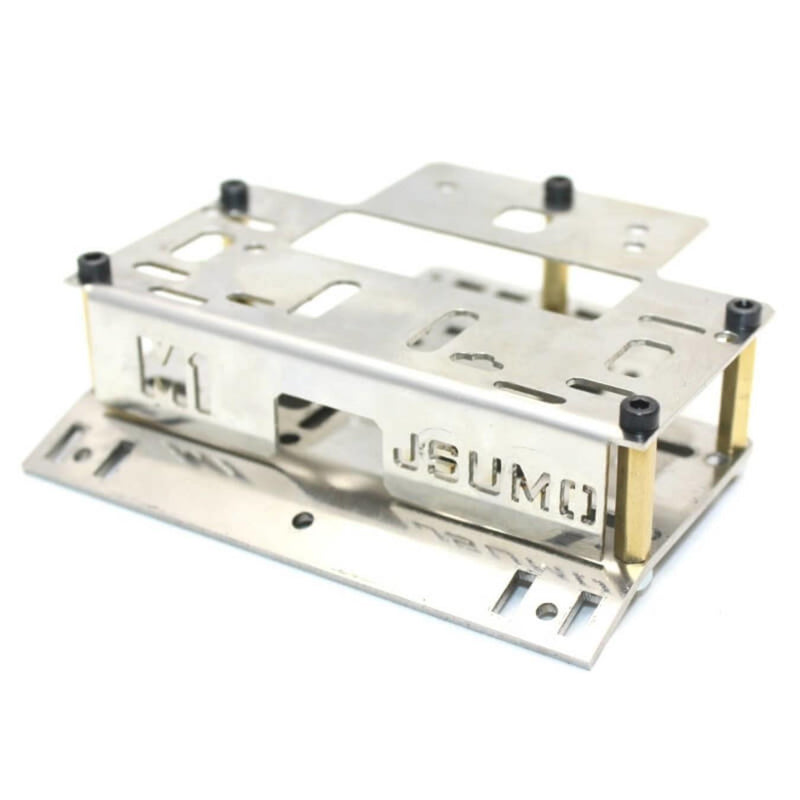 JSumo M1 Mini Sumo Robot Chassis (No Electronics / Motors)