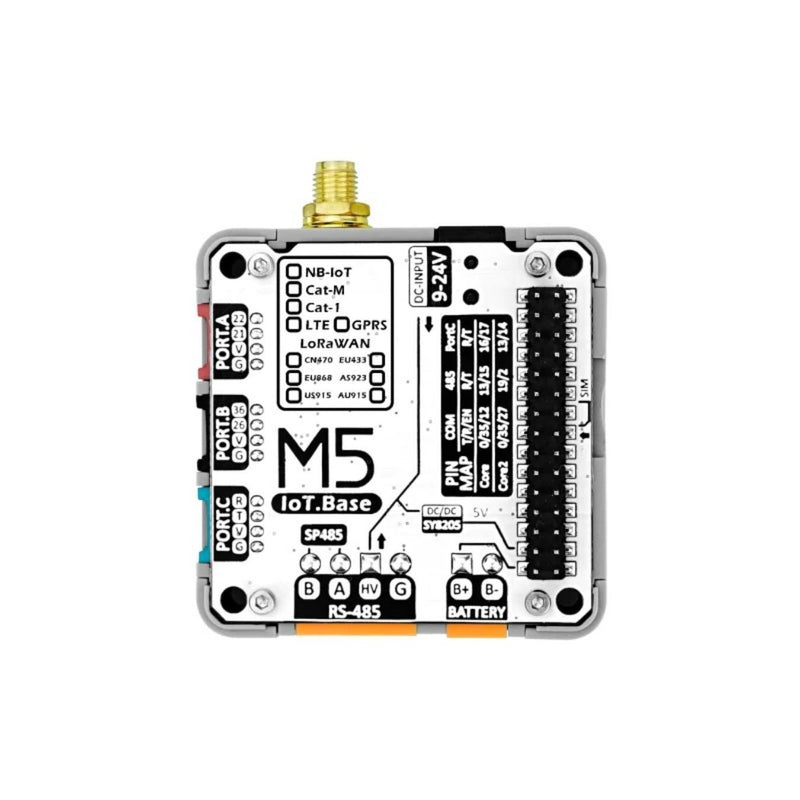 M5Stack IoT Base w/ CAT-M Module (SIM7080G)