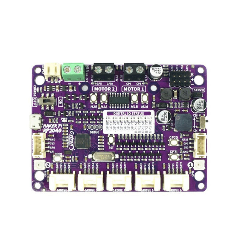 Maker Pi RP2040: Simplifying Robotics w/ Raspberry Pi RP2040