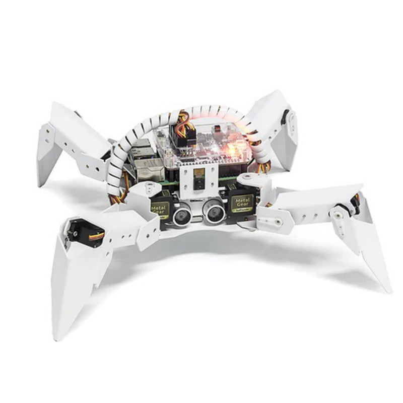PiCrawler AI Robot Kit for Raspberry Pi, Multi-Function DIY Bionic Robot