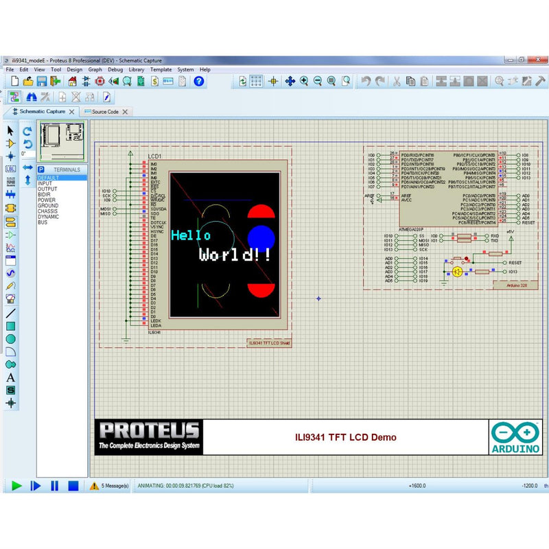 Proteus VSM Software for Arduino AVR