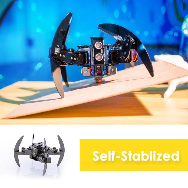 Adeept Quadruped Spider Robot Kit with Pixie X1 Microcontroller