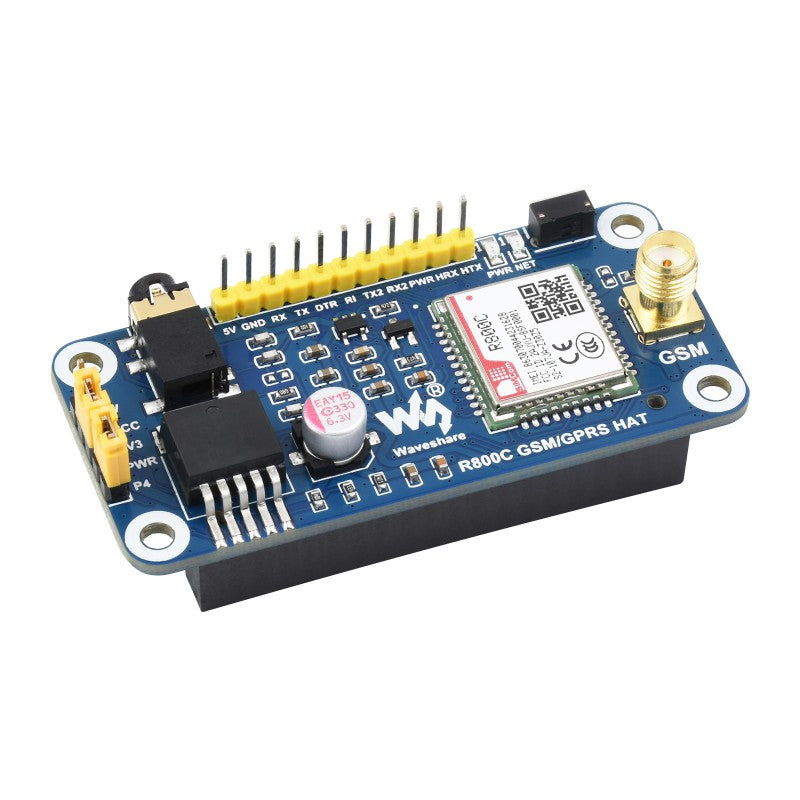 Waveshare R800C GSM/GPRS HAT for Raspberry Pi