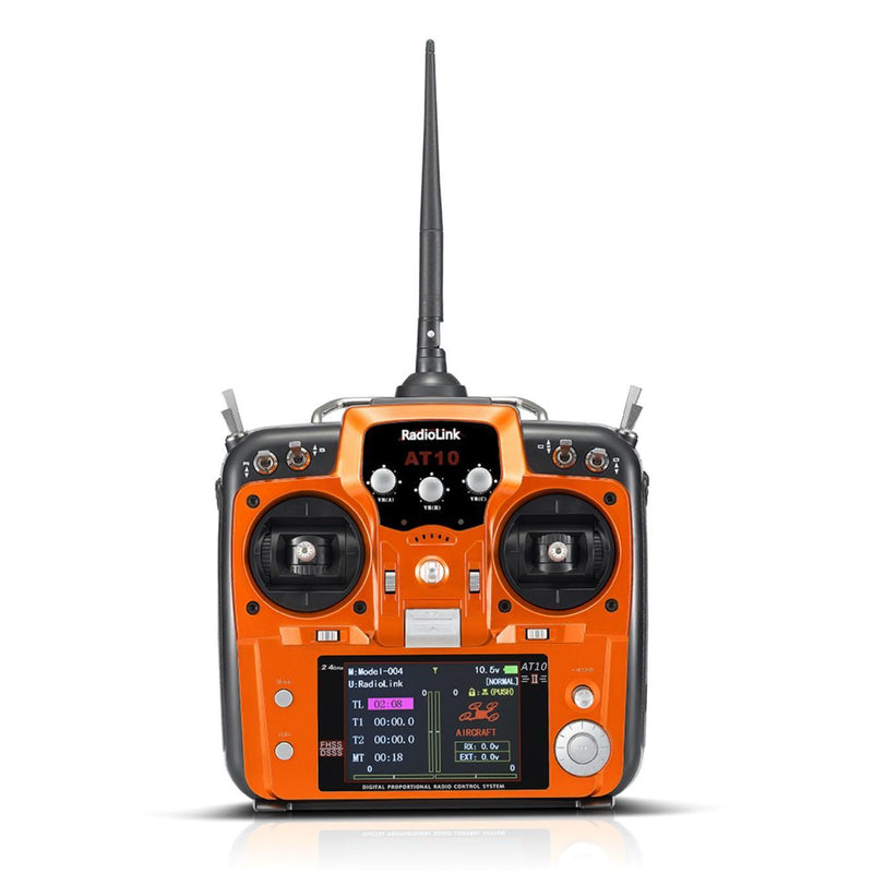 Radiolink AT10II 2.4G 12CH Transmitter w/ R12DS Receiver