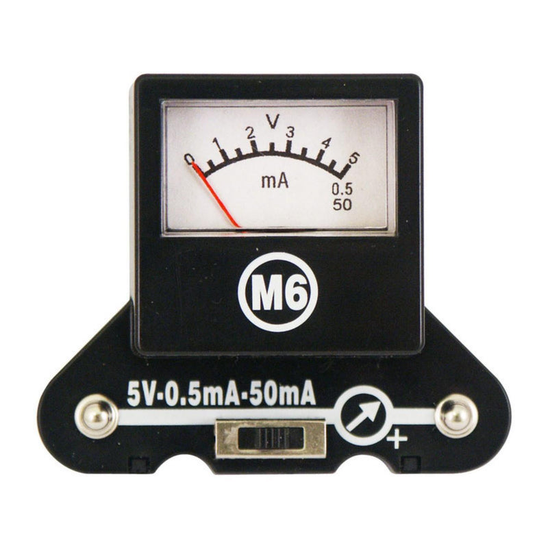 Replacement Meter 5V-0.5mA-50mA for Snap Circuits