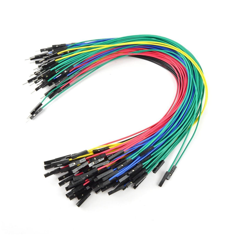 Jumper Wires Premium 12" M/F Pack of 100