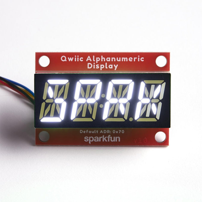 SparkFun Qwiic Alphanumeric Display Kit (6 Displays)