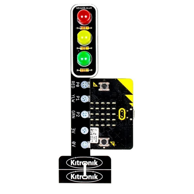 Kitronik STOP:bit Traffic Light for micro:bit
