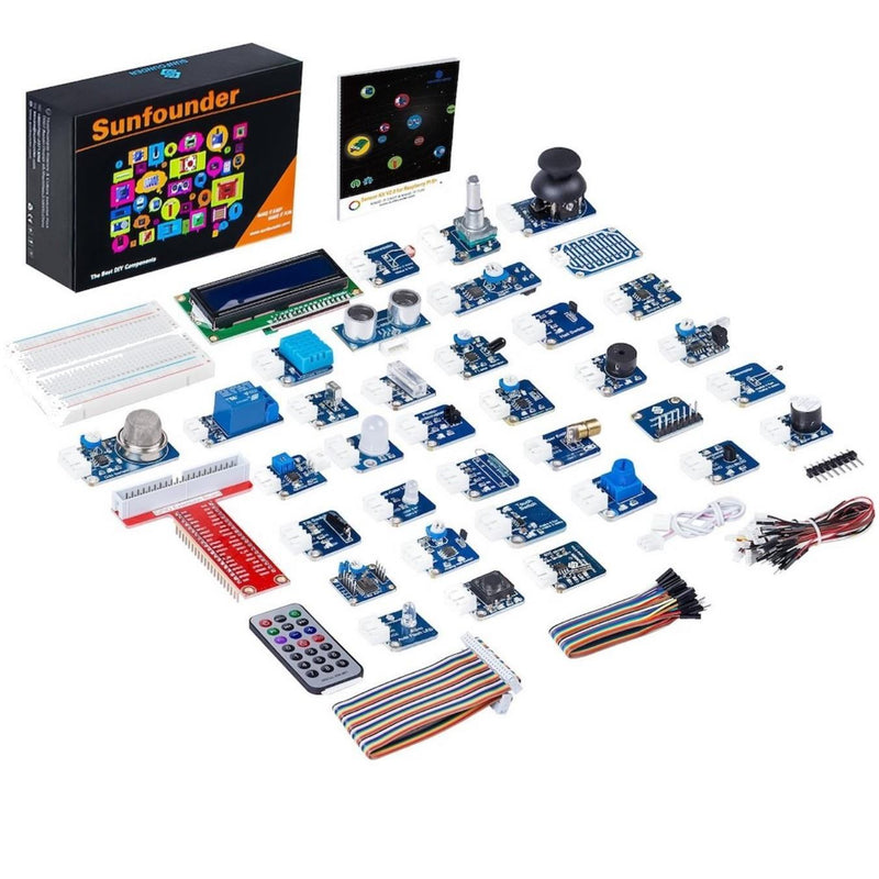 Sunfounder 37 Modules Sensor Kit v2 for Raspberry Pi
