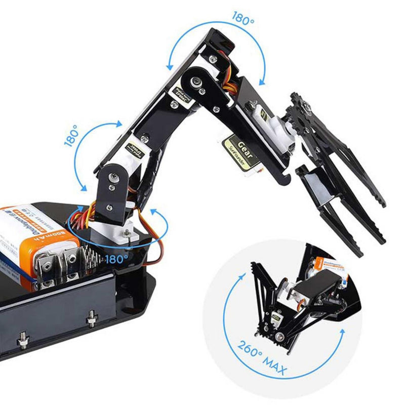 SunFounder Robotic Arm Kit for Arduino