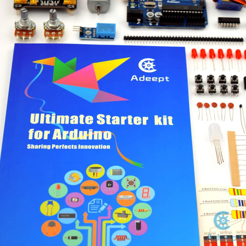 Adeept Uno Ultimate Starter Kit (Book)