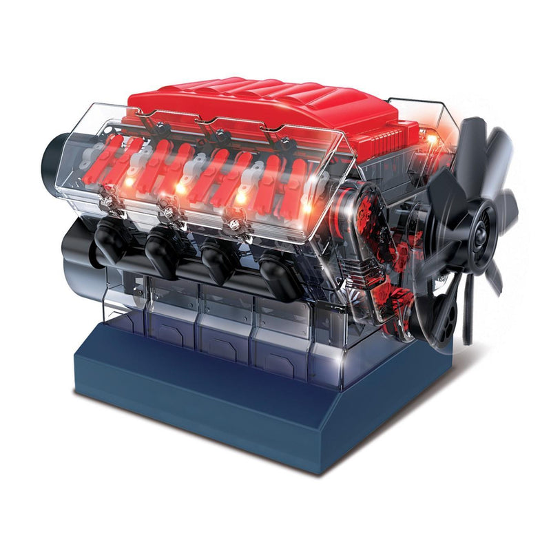 Vroom! STEM V8 Combustion Engine Model