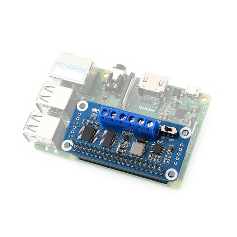 Waveshare 2x3A Motor Driver HAT For Rasberry PI