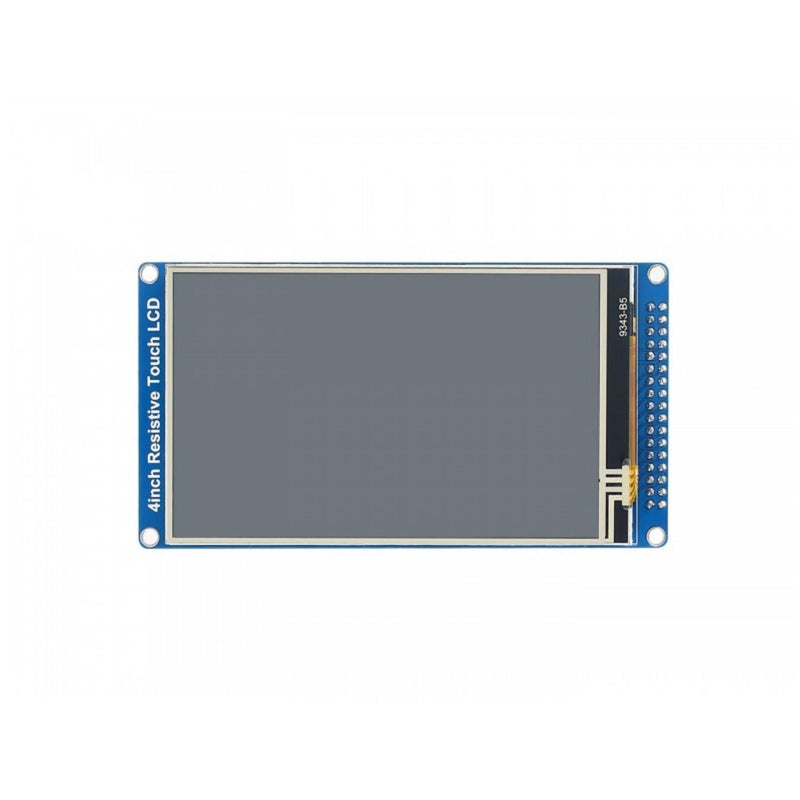 Waveshare 4-In Resistive Touch LCD, 480×800, 8080 Parallel