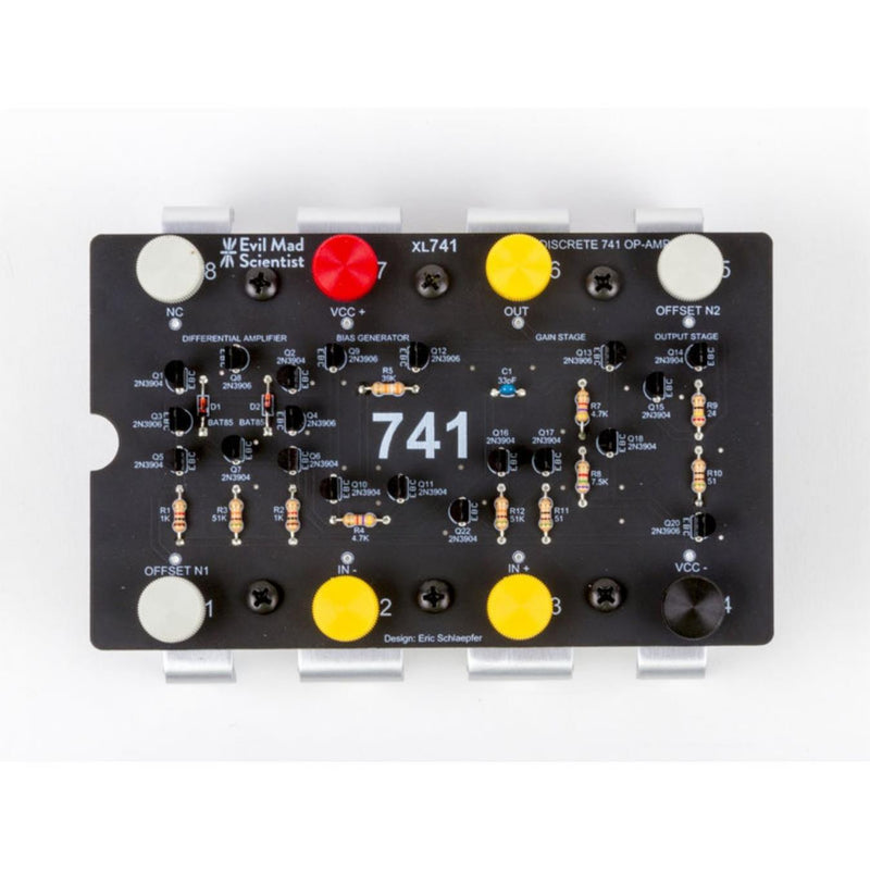 The XL741 Discrete Op-Amp Kit Soldering Kit
